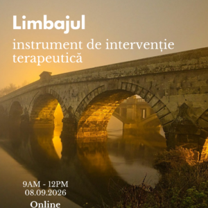 Limbajul ca instrument de intervenție terapeutică (Atelier Online)